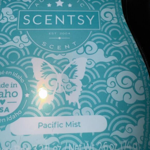 NEW SCENTSY WAX BARS SET OF 2 RUBY NECTARINE AND PACIFIC MIST - Picture 3 of 4